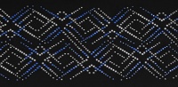 Click to see enlargement of Blue Argyle 1-33-200-8B
