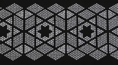 Click to see enlargement of Silver Jewish Stars 1-33-301-1B