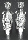 Click to see enlargement of Sefer Torah Finials - Rimonim - Modern 12 Tribes Design 8-35-3003