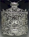 Click to see enlargement of Sefer Torah Breastplate 8-35-9691