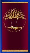 Click to see enlargement of Eitz Noam<BR>Torah Mantel model 7-71-STM-4