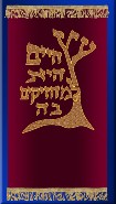 Click to see enlargement of Eitz Chaim<BR>Torah Mantel model 7-71-STM-9