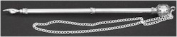 Click to see enlargement of Sterling Silver Yad - Torah Pointer 8-35-1803