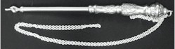 Click to see enlargement of Sterling Silver Yad - Torah Pointer 8-35-1807