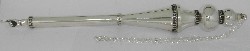 Click to see enlargement of Sterling Silver Yad - Torah Pointer 8-35-1814