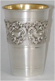 Click to see enlargement of Classic Kiddush Cup 8-35-CLK-1058