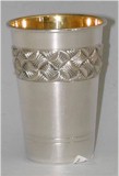 Click to see enlargement of Classic Kiddush Cup 8-35-CLK-1065
