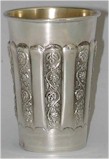 Click to see enlargement of Classic Kiddush Cup 8-35-CLK-1068
