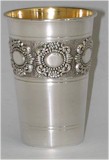 Click to see enlargement of Classic Kiddush Cup 8-35-CLK-1077