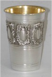Click to see enlargement of Classic Kiddush Cup 8-35-CLK-1080