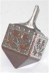 Click to see enlargement of Chanukah menorah Style #8-35-CM-102