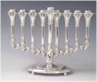 Click to see enlargement of Chanukah menorah Style #8-35-CM-11870