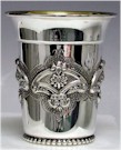 Ornamental Base Kiddush Cups