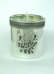 Click to see enlargement of Yartzeit Candle Holder 8-35-YTZ-6001