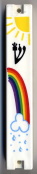 Click to see enlargement of Mezuzah Cover 3-99-04Q