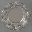 Click to see enlargement of Kiddush Cup Coaster 8-35-CST-6497
