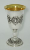 Click to see enlargement of Kiddush Goblet 8-35-GOB-3094